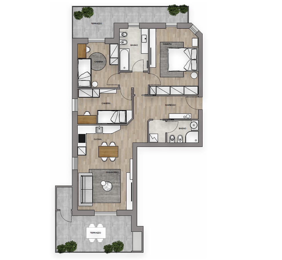 Planimetria — Erreci Casa